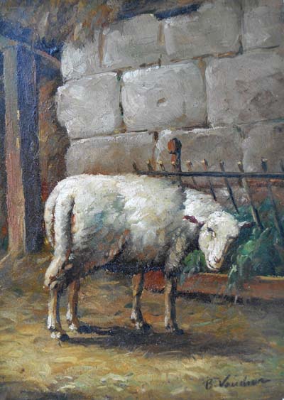 118-T1 | 12cm x 18 cm | mouton 